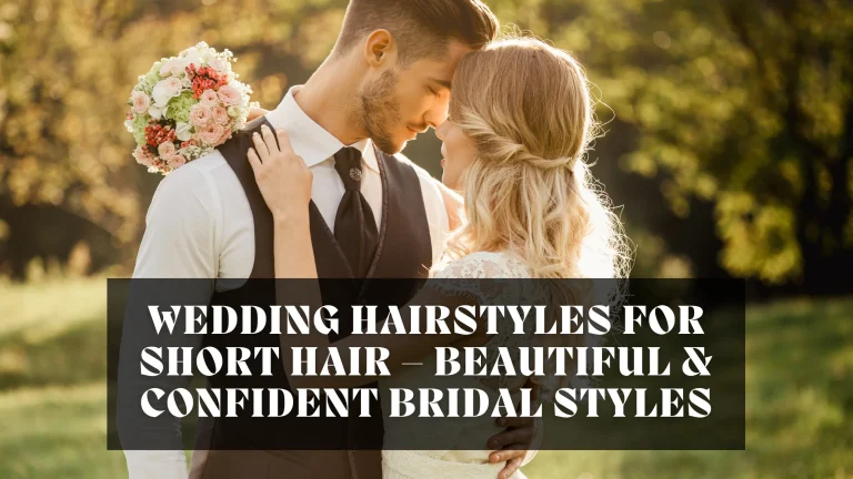 Wedding Hairstyles for Short Hair – Beautiful & Confident Bridal Styles