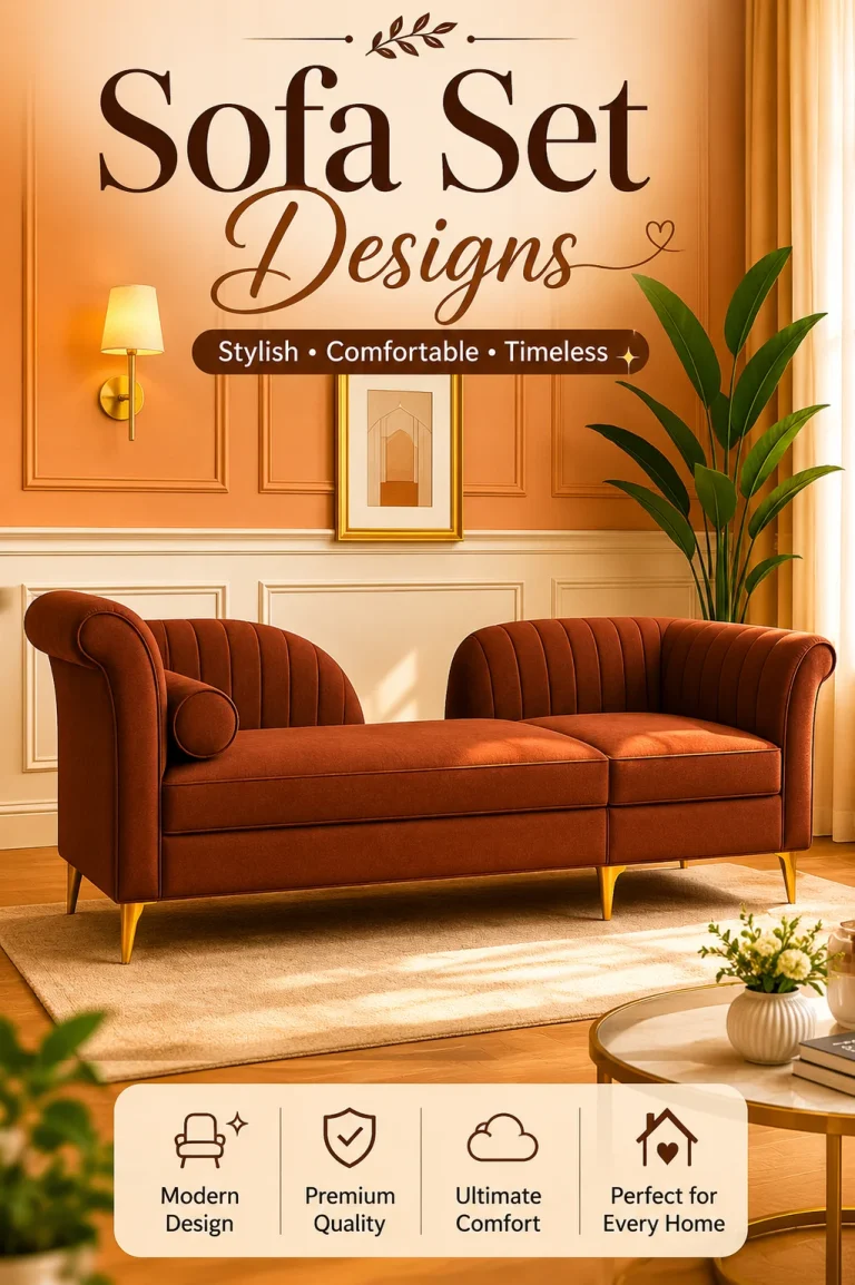 20 Sofa Set Designs That Make Every Living Room Look Expensive