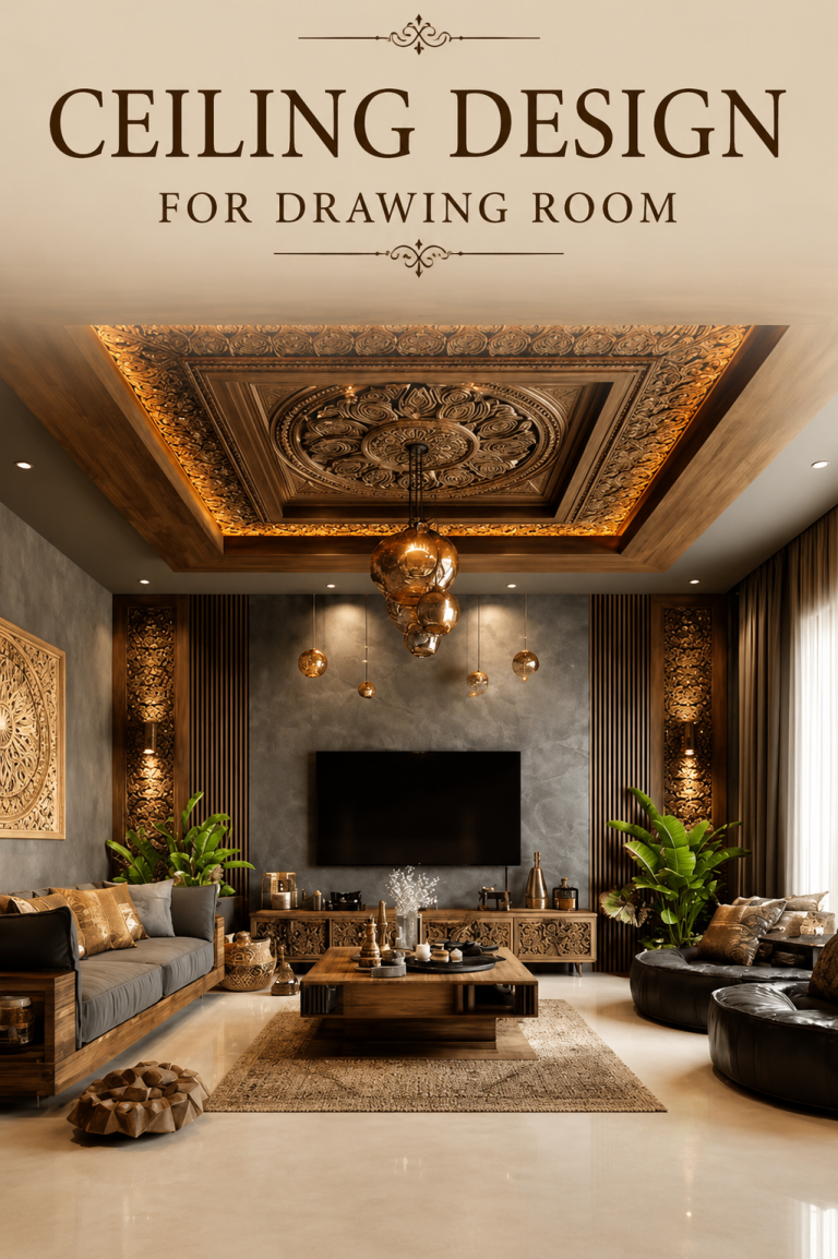Ceiling Design for Drawing Room: 25 Stunning Ideas to Transform Your Space