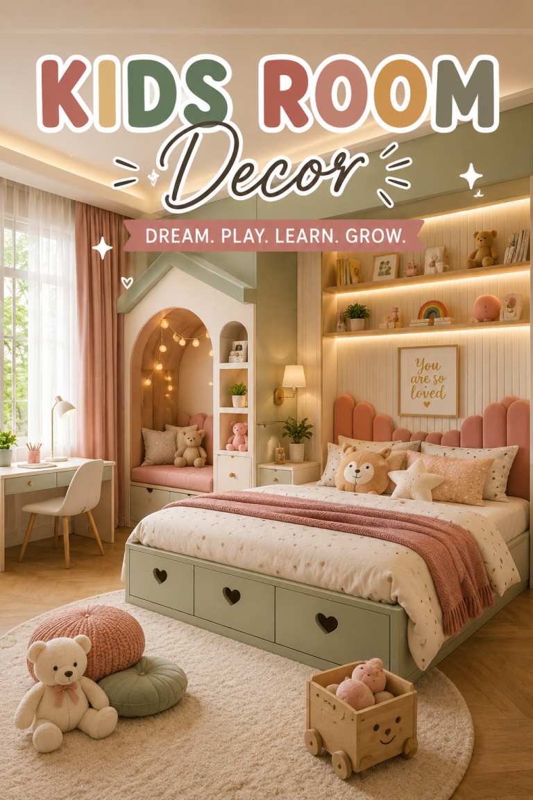 25 Creative Kids Room Decor Ideas for a Fun & Cozy Space