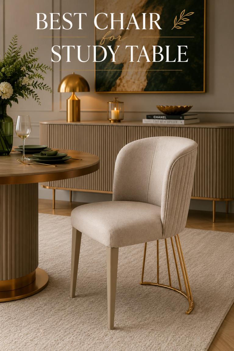 15 Best Chairs for Study Table That Improve Comfort & Focus